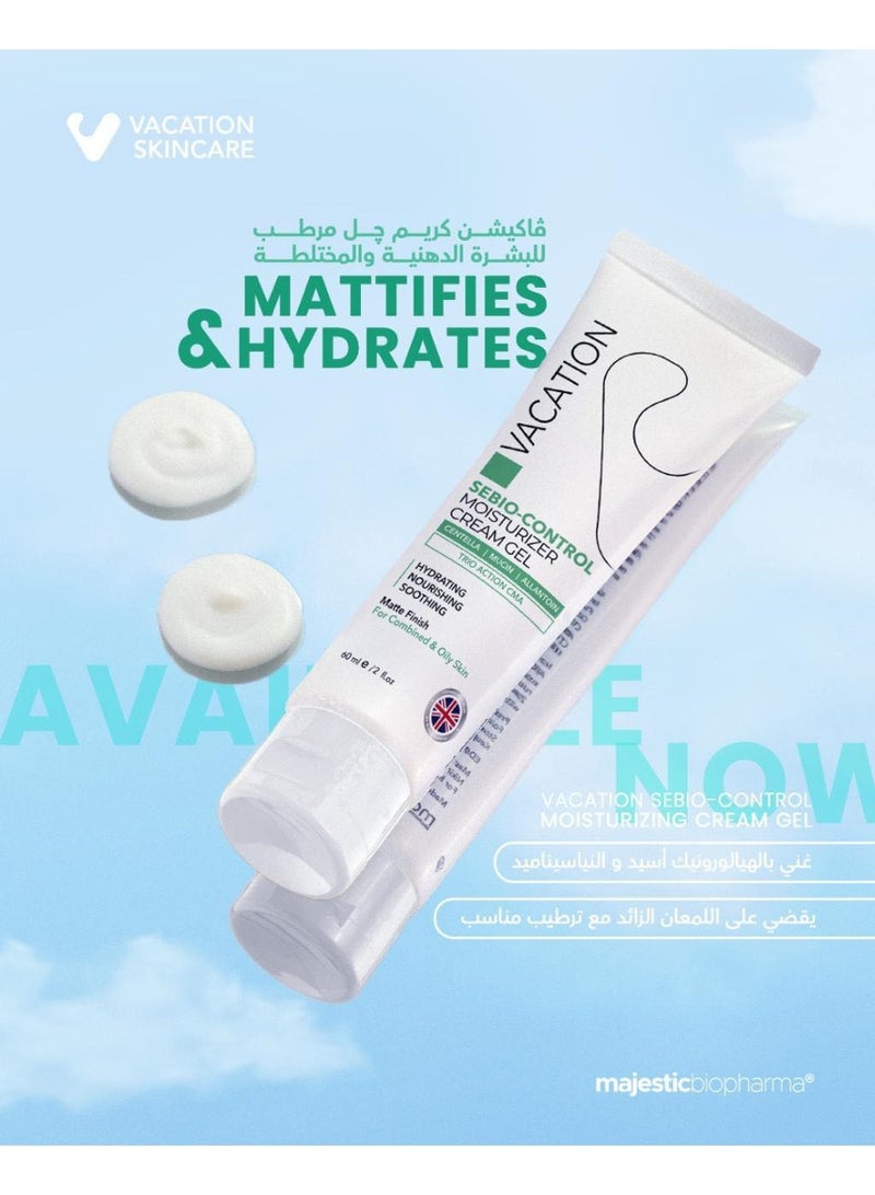 VACATION Sebio-Control Moisturizer Cream Gel 60ml - Image 3